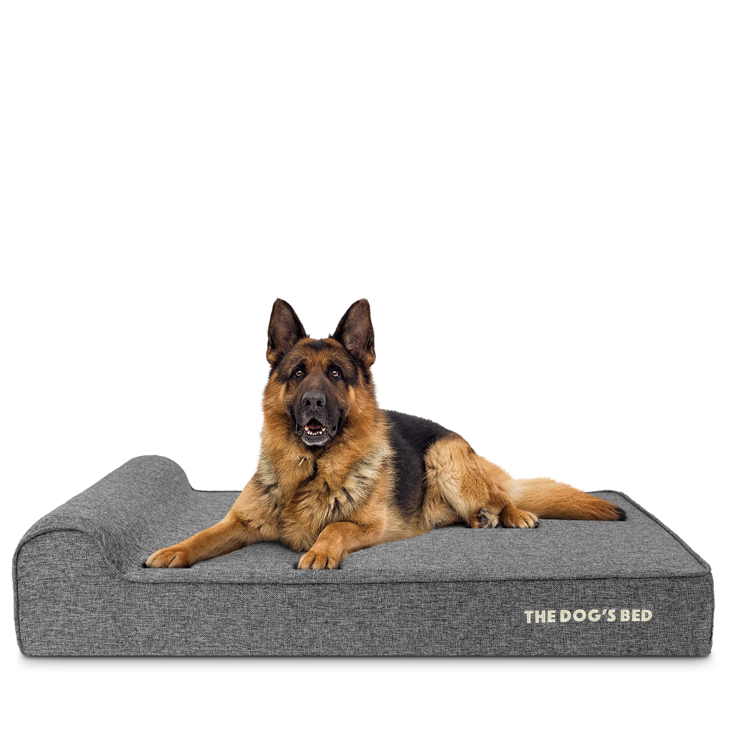 The Dog’s Bed Orthopedic Memory Foam Bed with Headrest