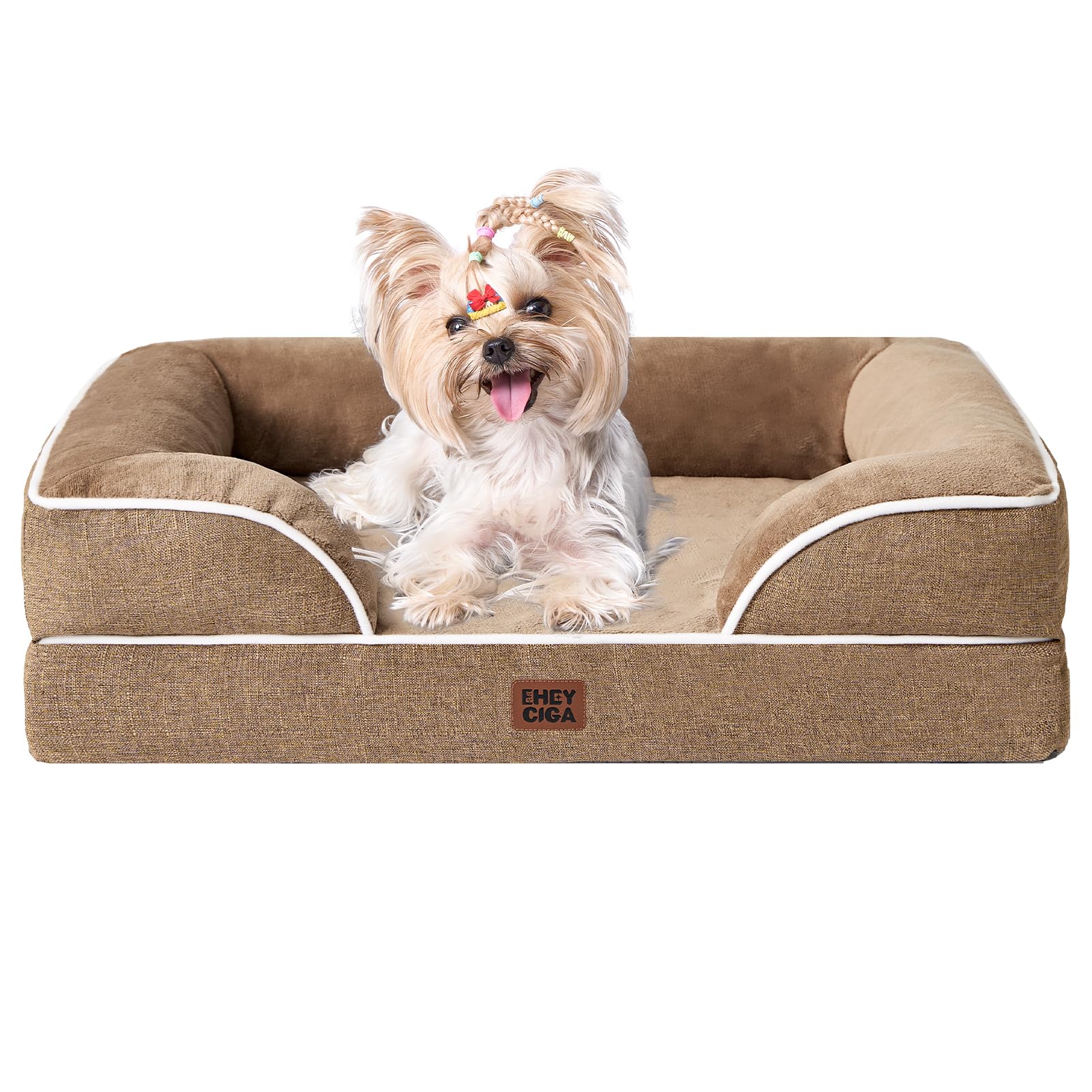 EHEYCIGA Waterproof Orthopedic Memory Foam Dog Bed