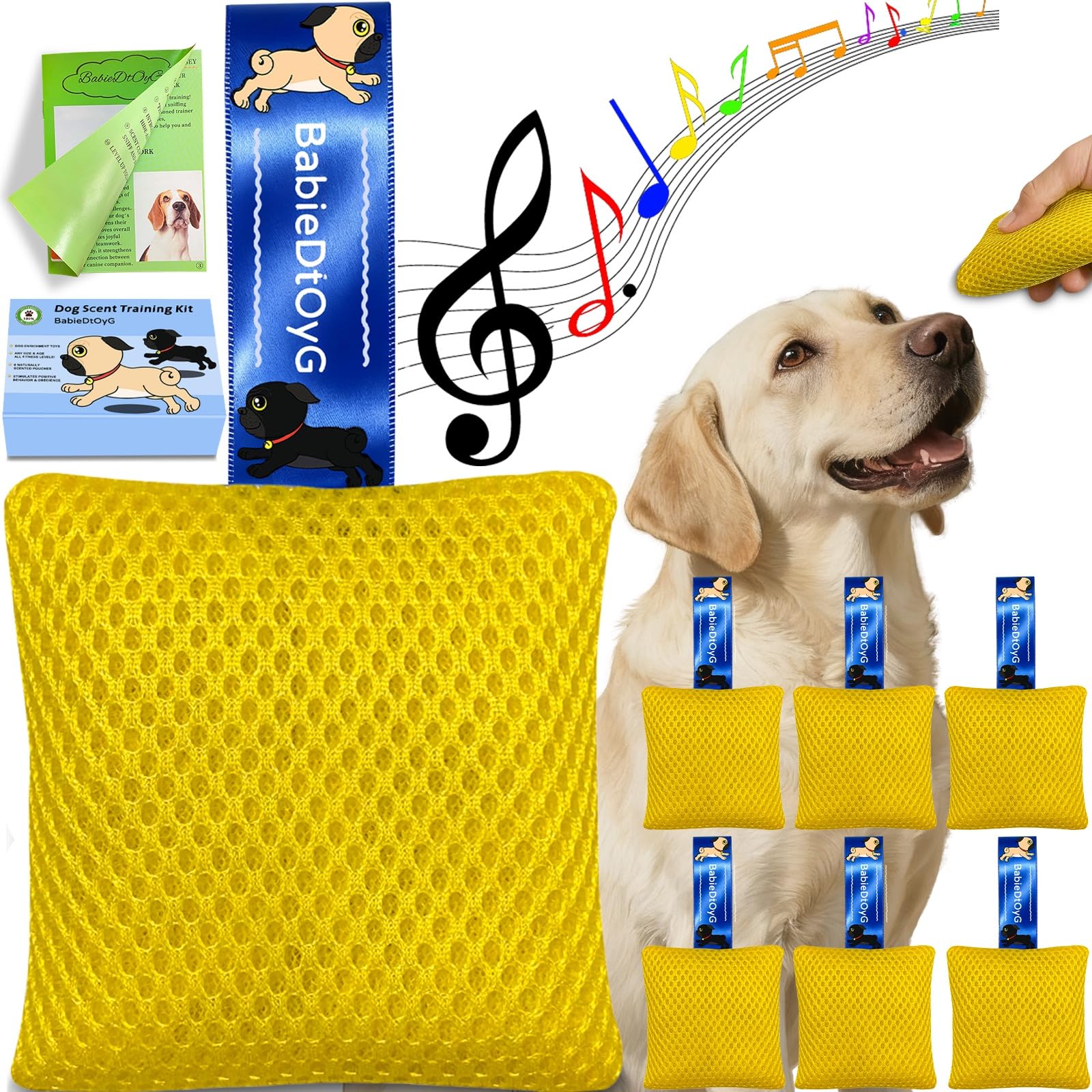 Dog Scent Training Kit for Nose Work and Hide-and-Seek