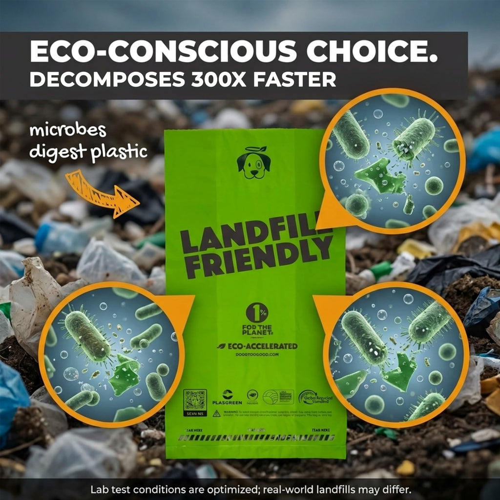No-Handle Dog Waste Bags for Clean and Easy Pickup