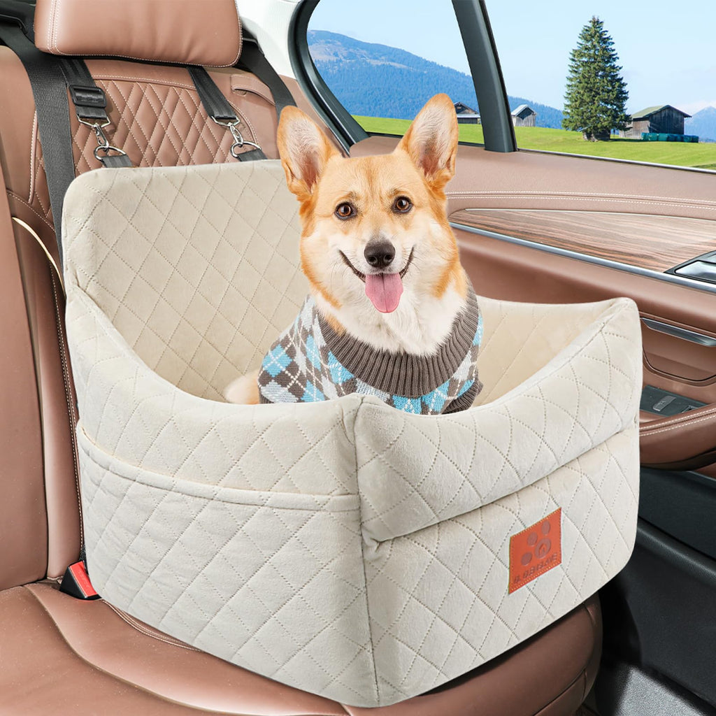 GL GLENSLAVE Dog Booster Car Seat for Dogs Up to 35 lb