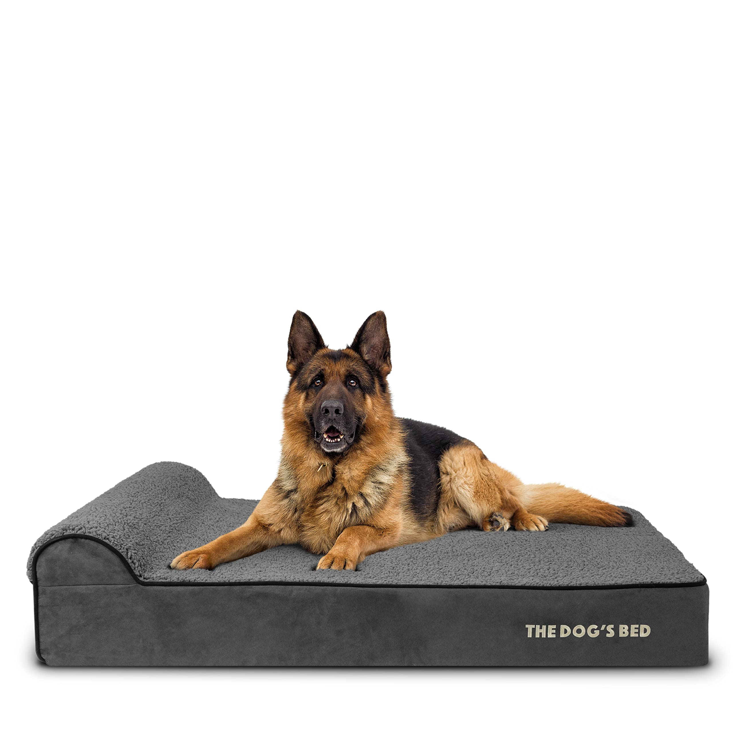 The Dog’s Bed Orthopedic Memory Foam Bed with Headrest