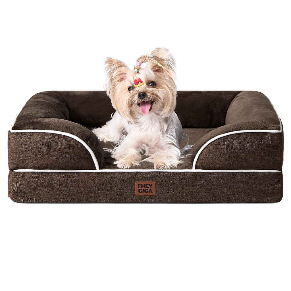 EHEYCIGA Waterproof Orthopedic Memory Foam Dog Bed