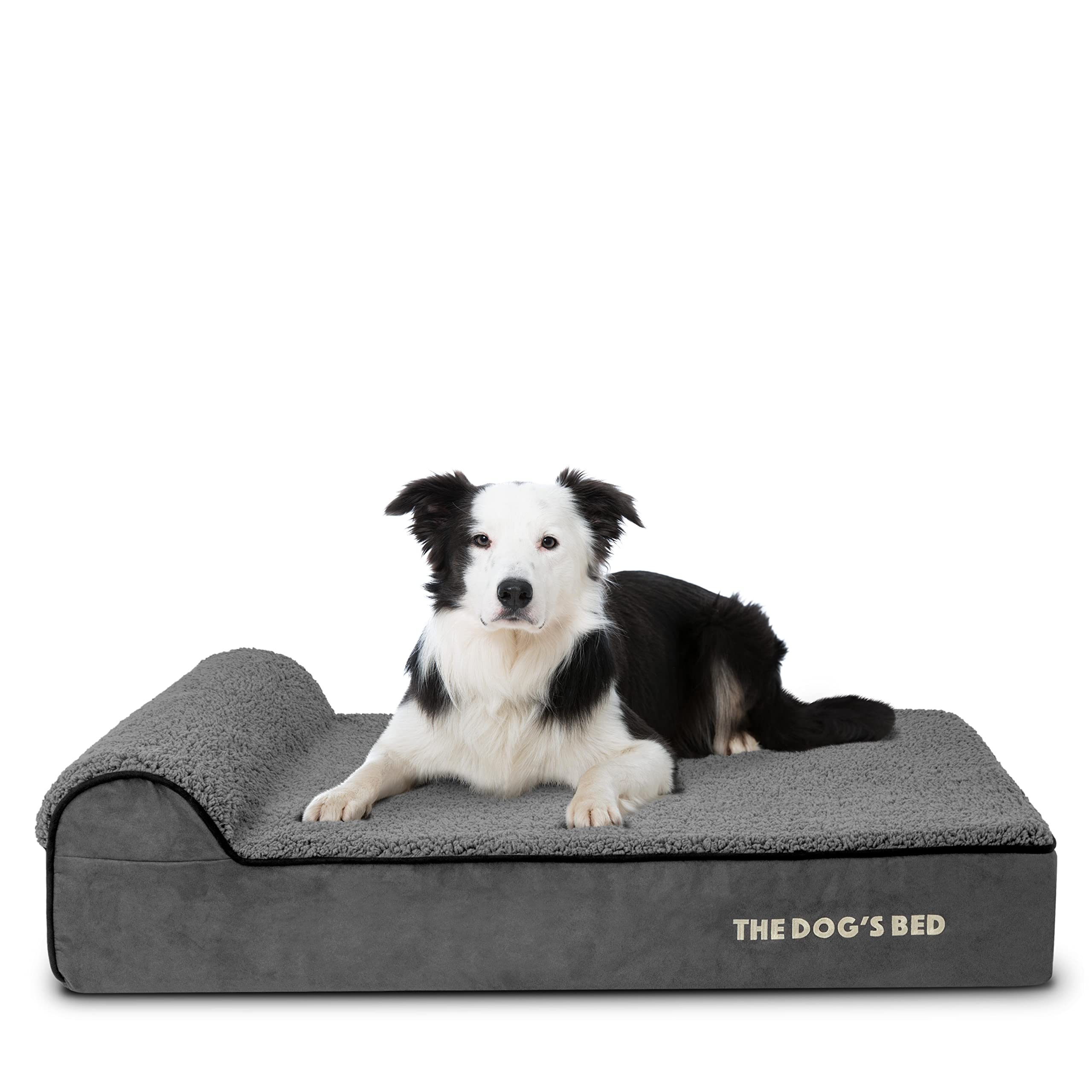 The Dog’s Bed Orthopedic Memory Foam Bed with Headrest