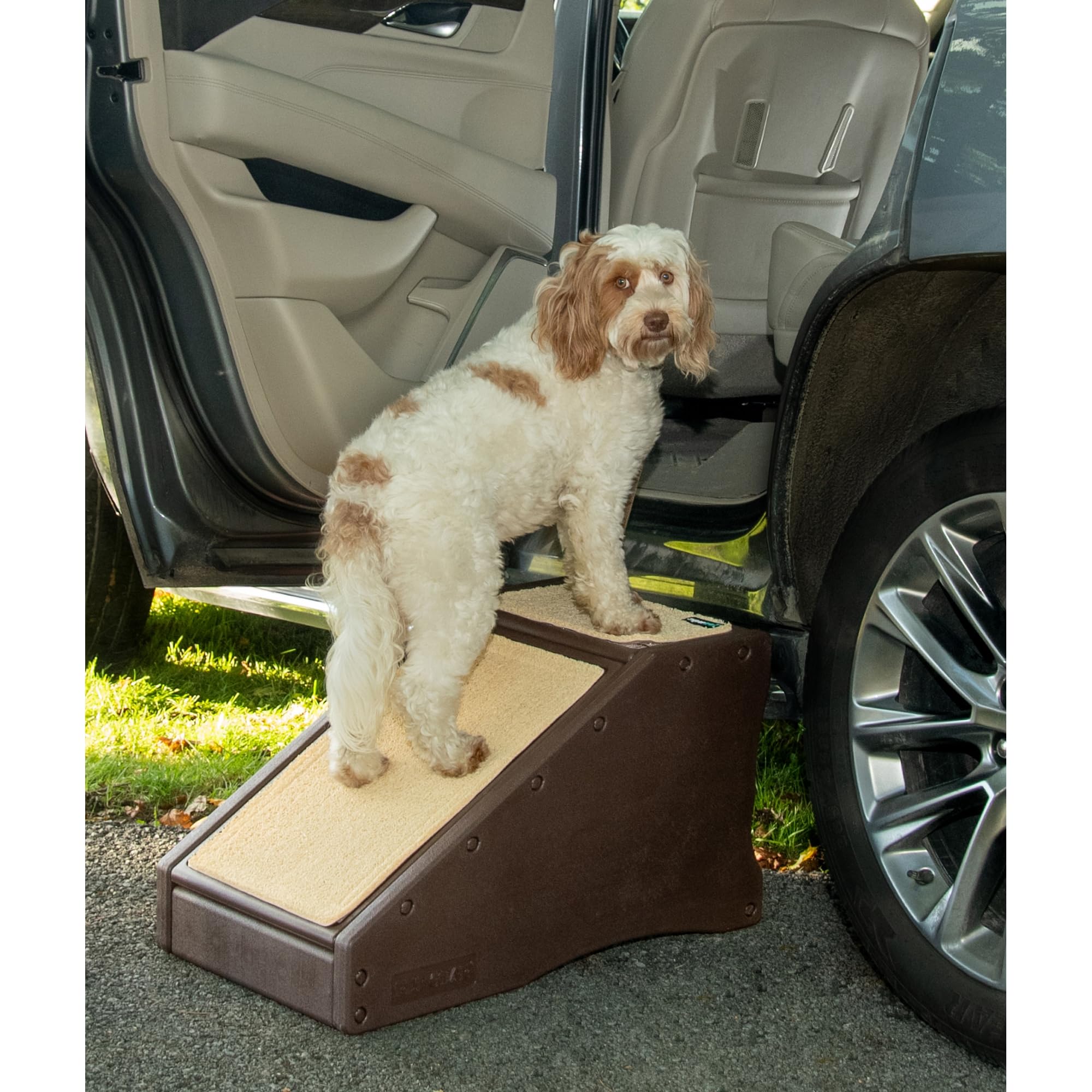 Pet Gear Easy Step II Extra-Wide Pet Stairs for Pets