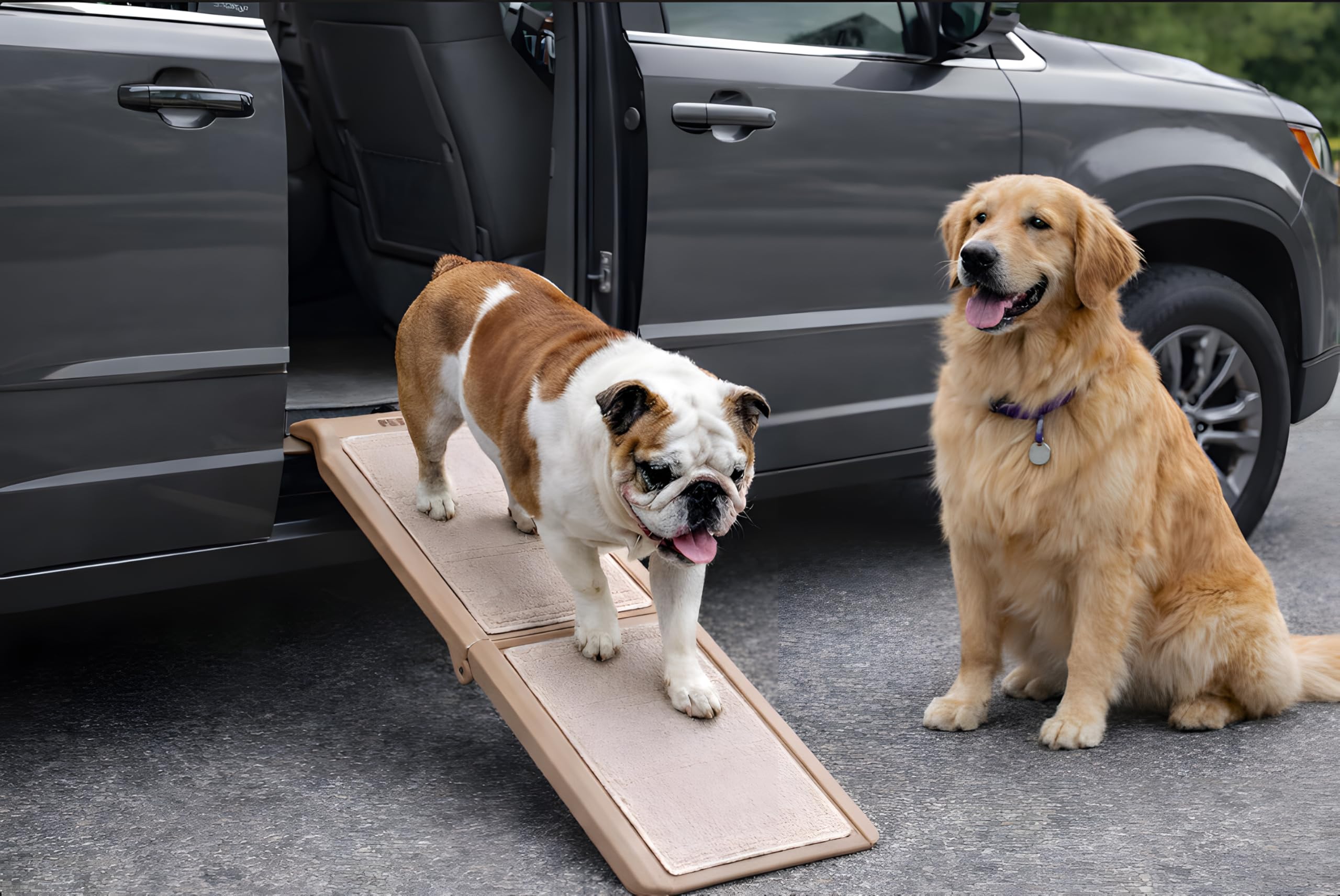 Pet Gear SupertraX Portable Folding Pet Ramp, 42-Inch