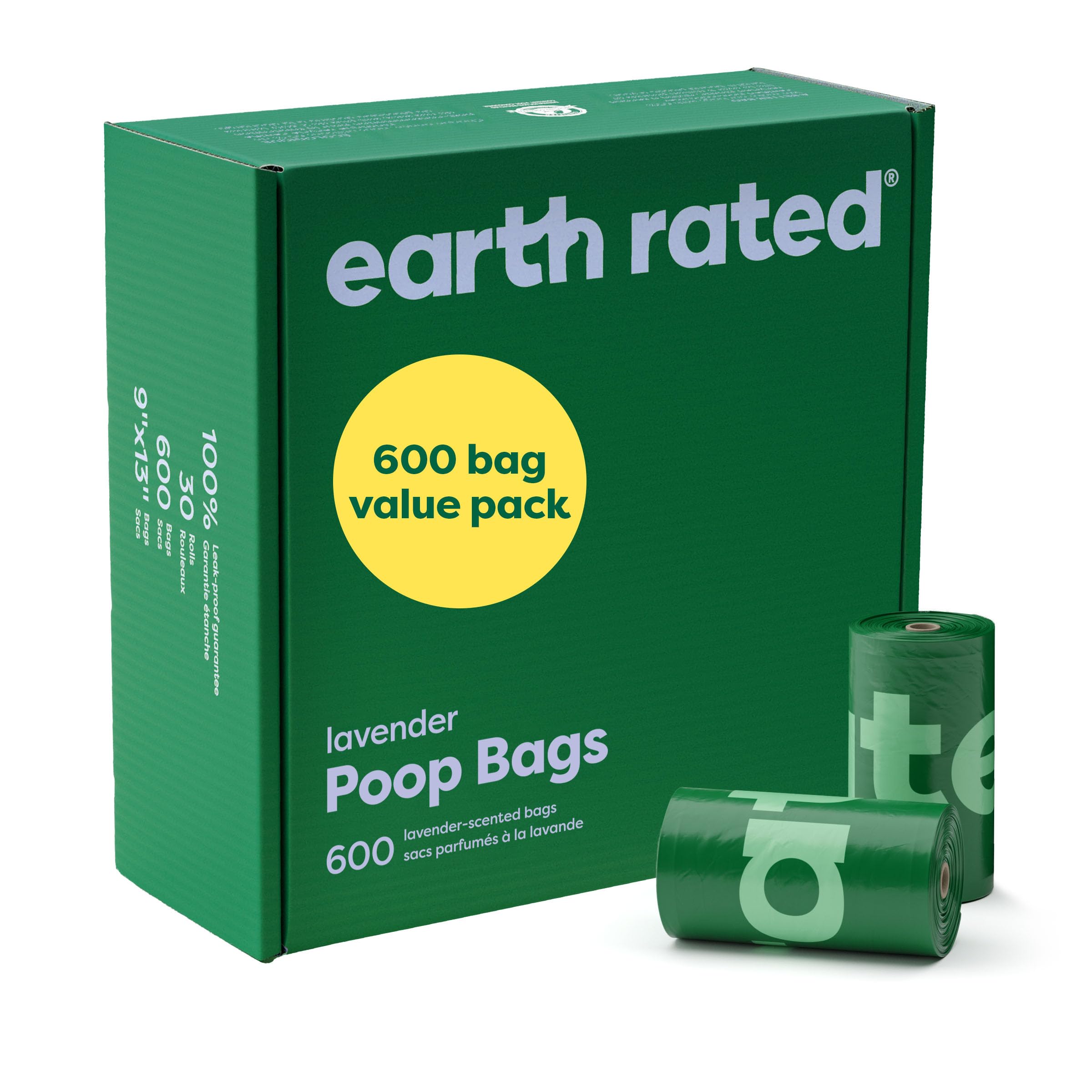 Earth Rated Leak-Proof Extra-Thick Dog Waste Bag Refills
