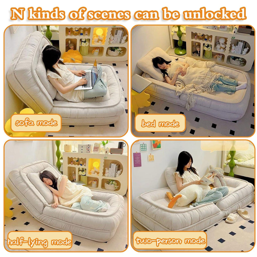 CUIYMXSC Adjustable Human-Sized Dog Bed and Lounge Chair