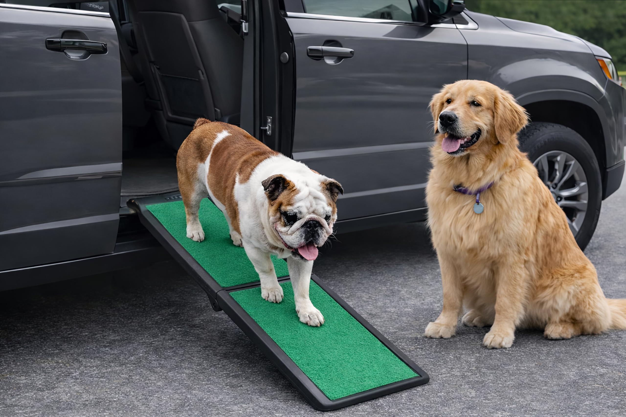 Pet Gear SupertraX Portable Folding Pet Ramp, 42-Inch