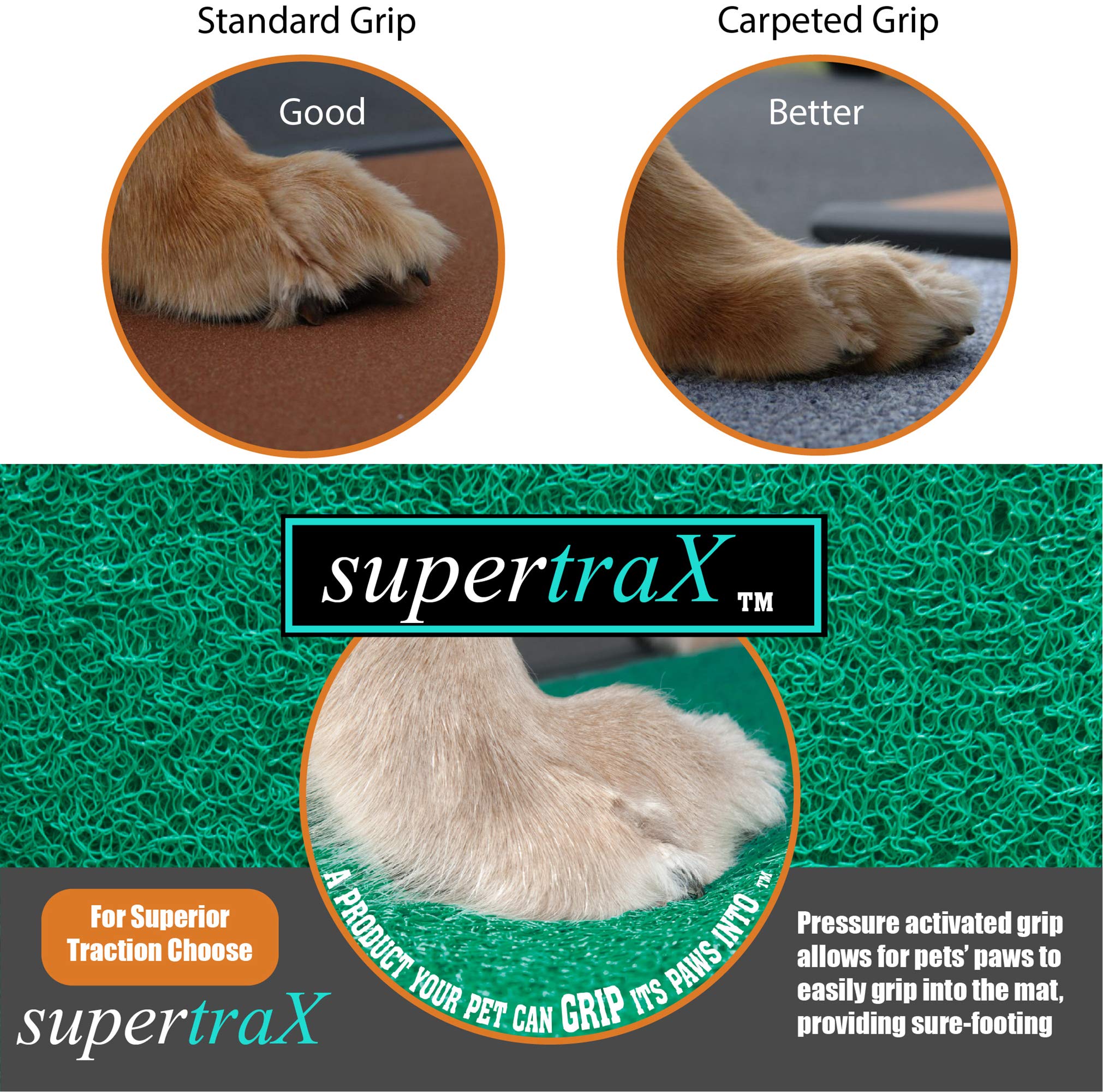 Pet Gear SupertraX Portable Folding Pet Ramp, 42-Inch