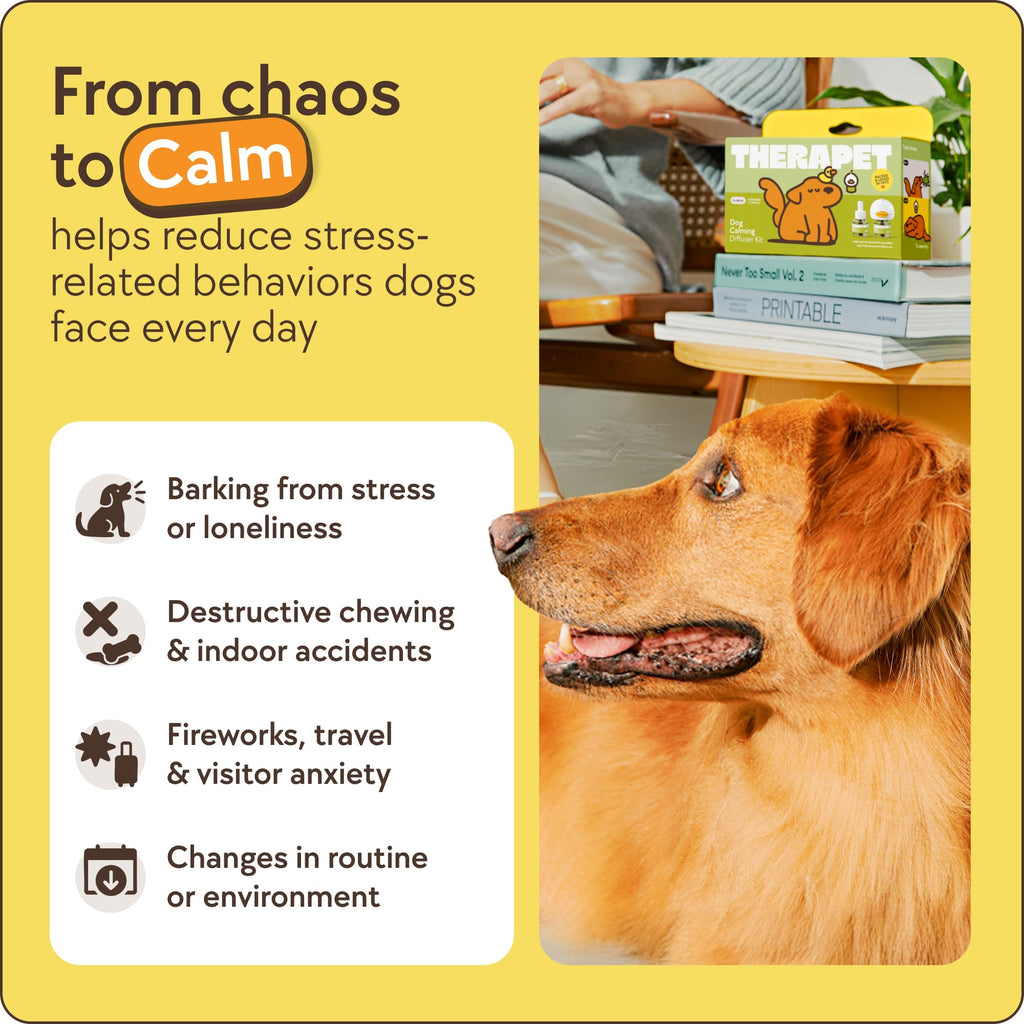 60-Day Dog Calming Diffuser with Refill for Anxiety