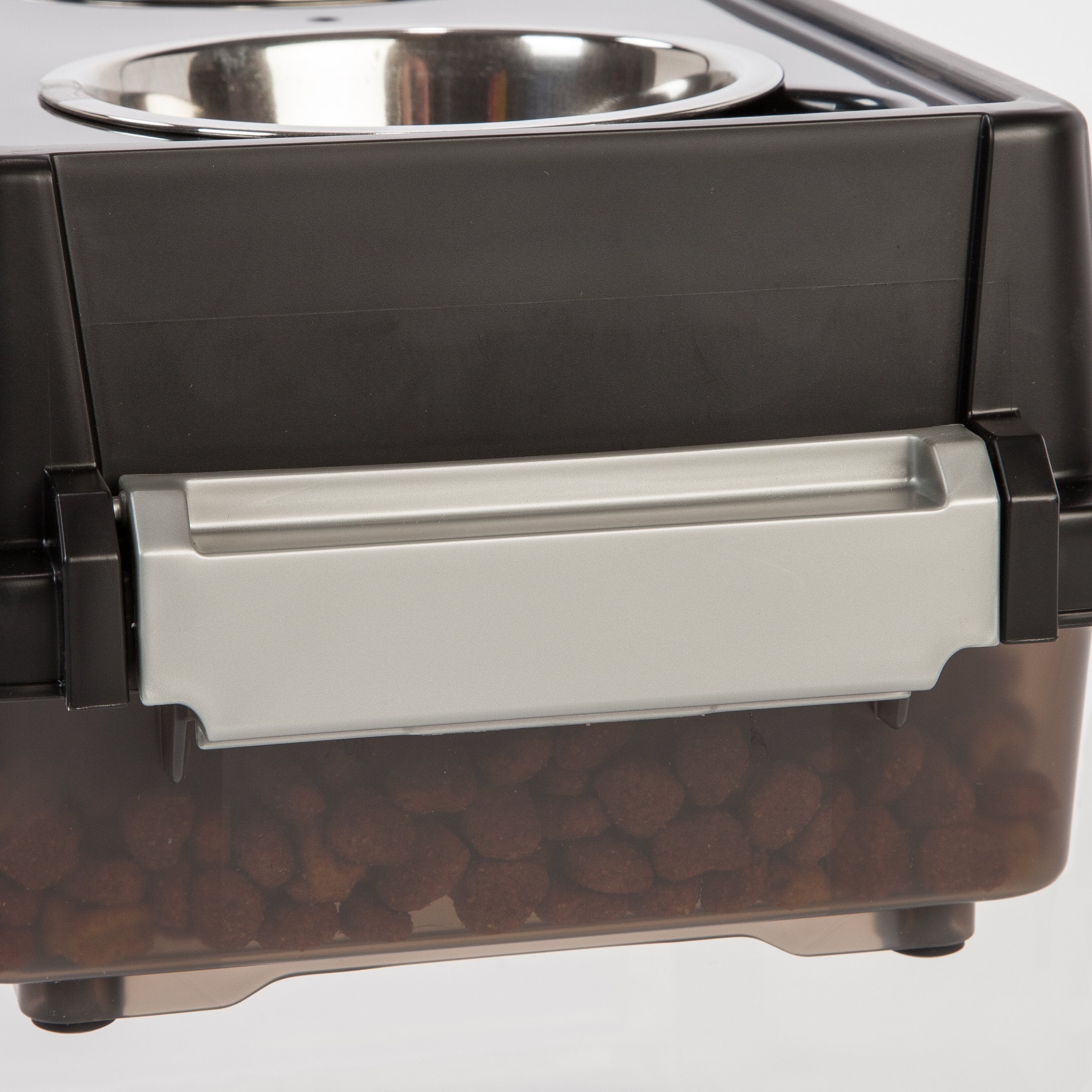 IRIS USA 2-in-1 Elevated Dog Bowls with Food Storage