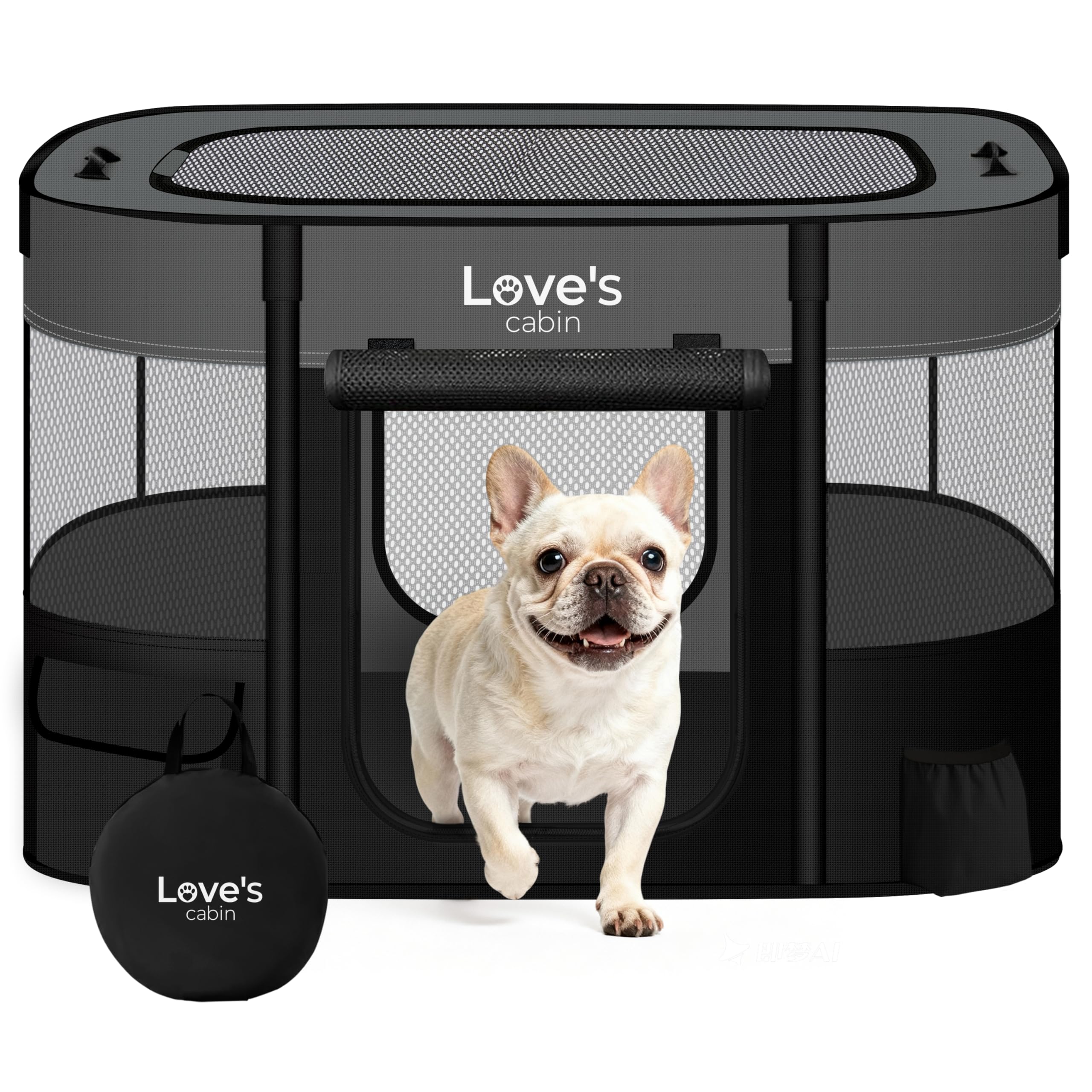 Love's Cabin Portable Puppy Dog Playpen for Travel